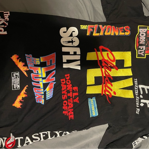 BornFly Studios graphic fly tee (medium) - Picture 2 of 3